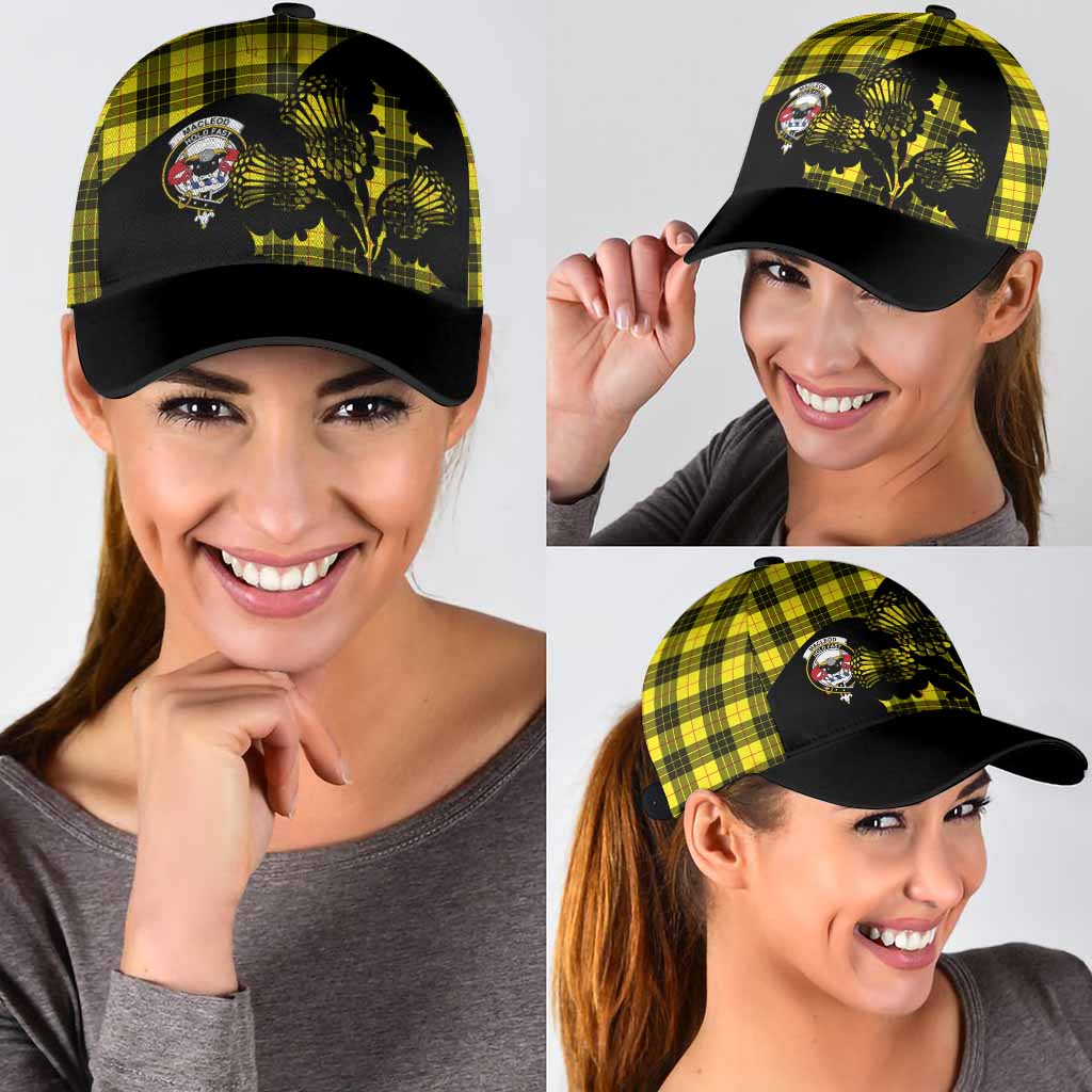 MacLeod (McLeod) Tartan Family Crest Classic Cap Scotland Thistle Floral Flag Style - Tartan Vibes Clothing