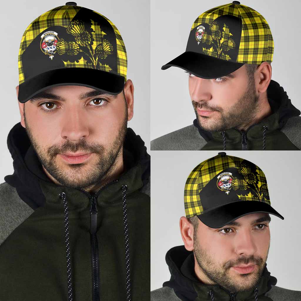 MacLeod (McLeod) Tartan Family Crest Classic Cap Scotland Thistle Floral Flag Style - Tartan Vibes Clothing