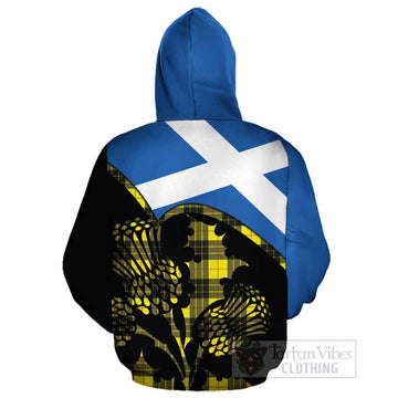 MacLeod (McLeod) Tartan Family Crest Cotton Hoodie Scotland Thistle Floral Flag Style