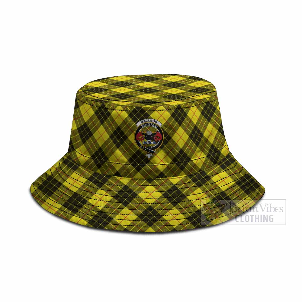 MacLeod (McLeod) Tartan Fishing Hat with Family Crest
