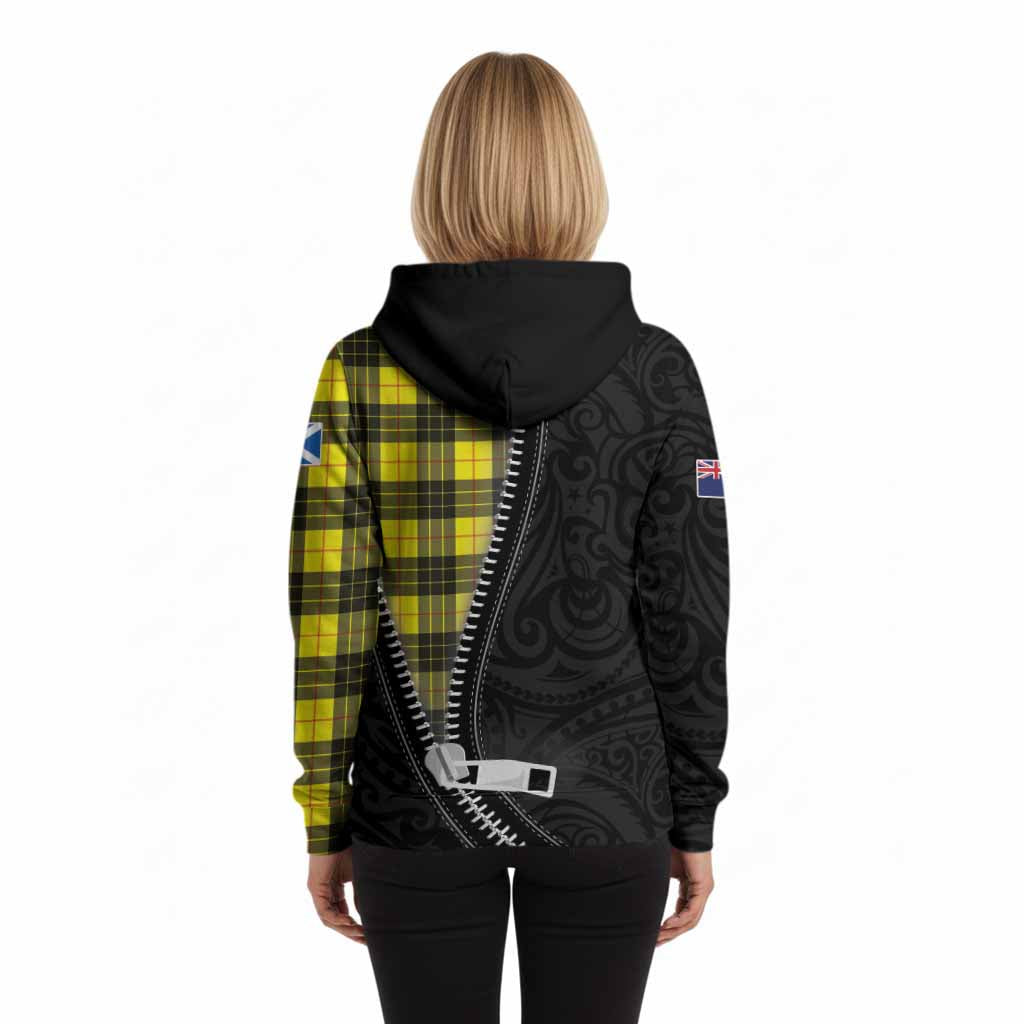 MacLeod (McLeod) Tartan Hoodie New Zealand Pattern Unique Zipper Stylized
