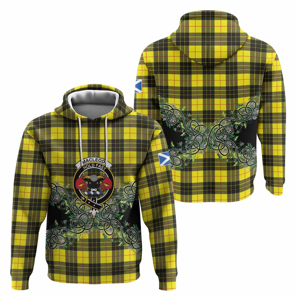 MacLeod (McLeod) Tartan Hoodie Thistle Scottish Spirit