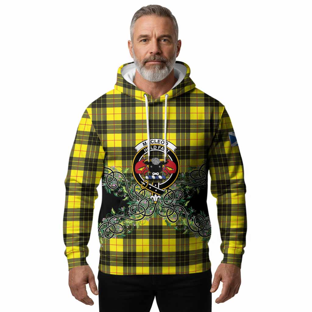 MacLeod (McLeod) Tartan Hoodie Thistle Scottish Spirit