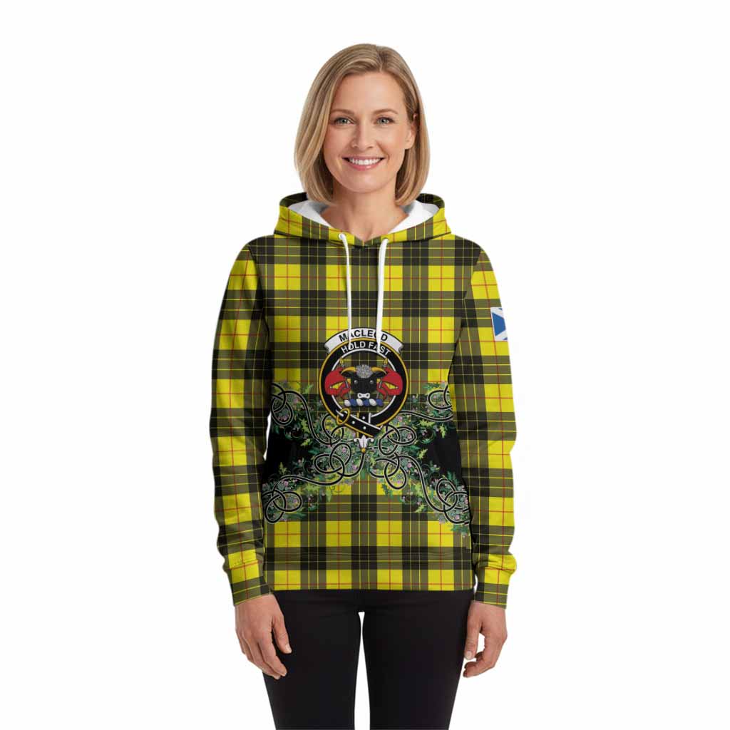 MacLeod (McLeod) Tartan Hoodie Thistle Scottish Spirit