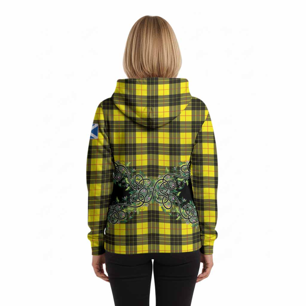 MacLeod (McLeod) Tartan Hoodie Thistle Scottish Spirit