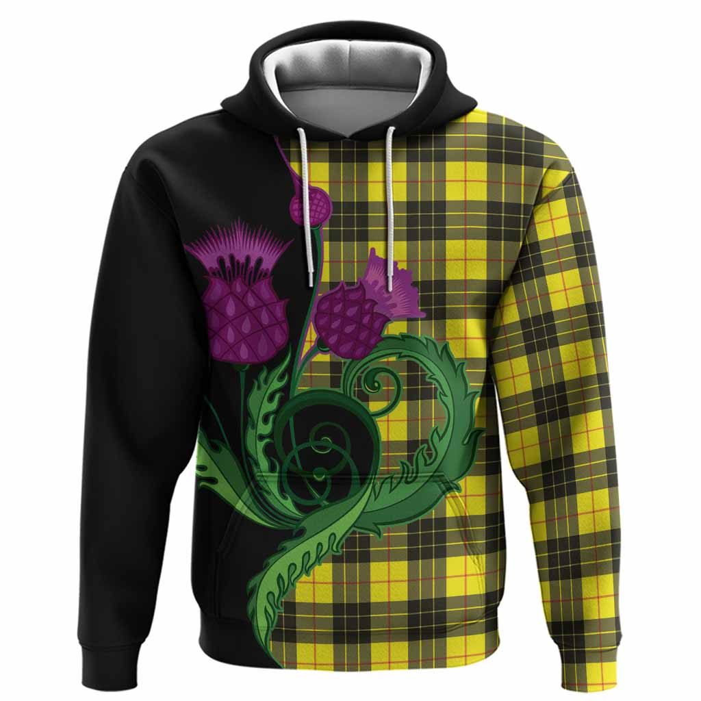 MacLeod (McLeod) Tartan Hoodie Traditional Scottish Thistle