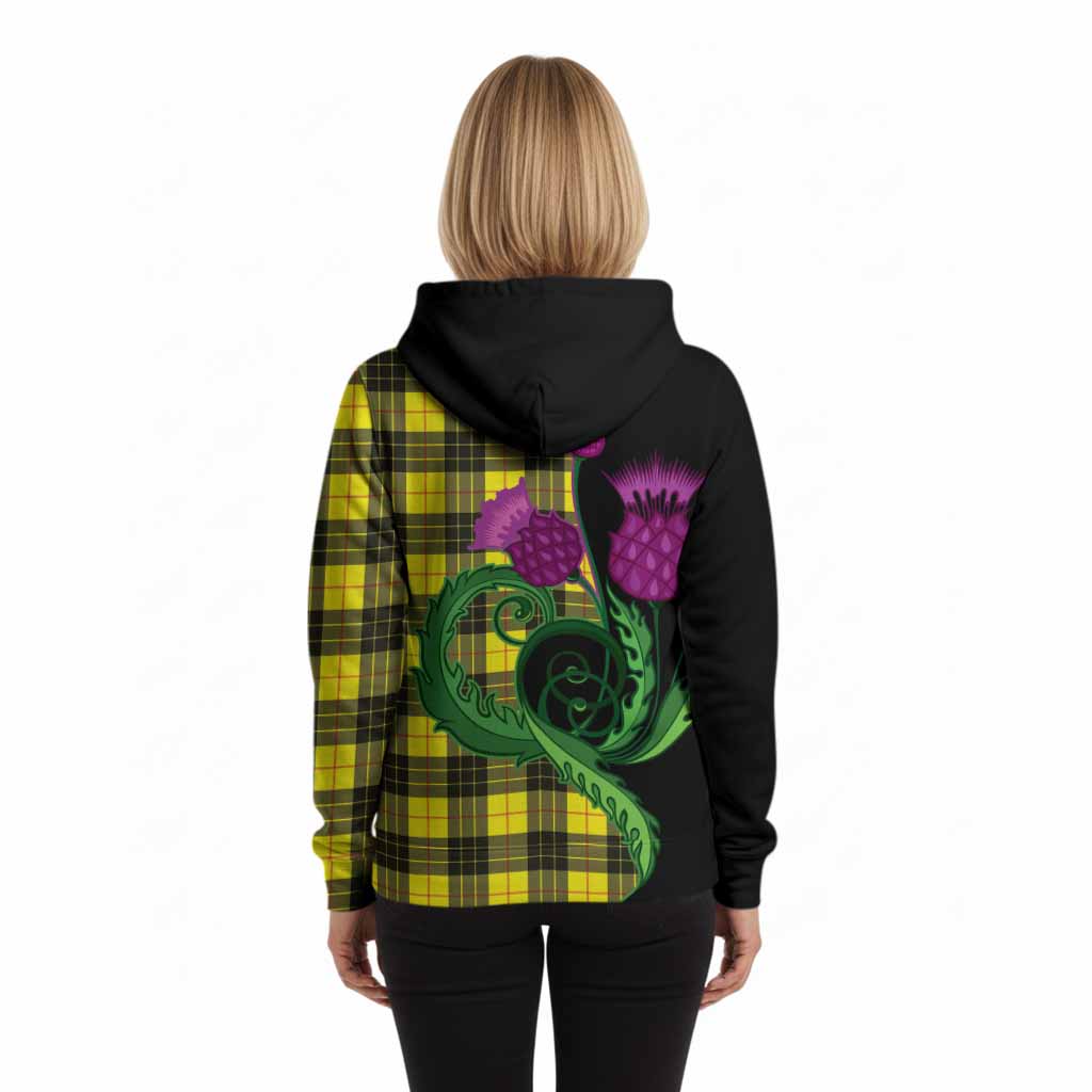 MacLeod (McLeod) Tartan Hoodie Traditional Scottish Thistle