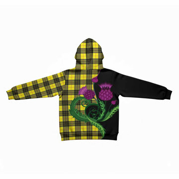 MacLeod (McLeod) Tartan Kid Hoodie Traditional Scottish Thistle
