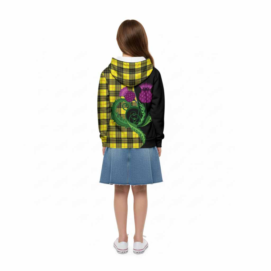 MacLeod (McLeod) Tartan Kid Hoodie Traditional Scottish Thistle