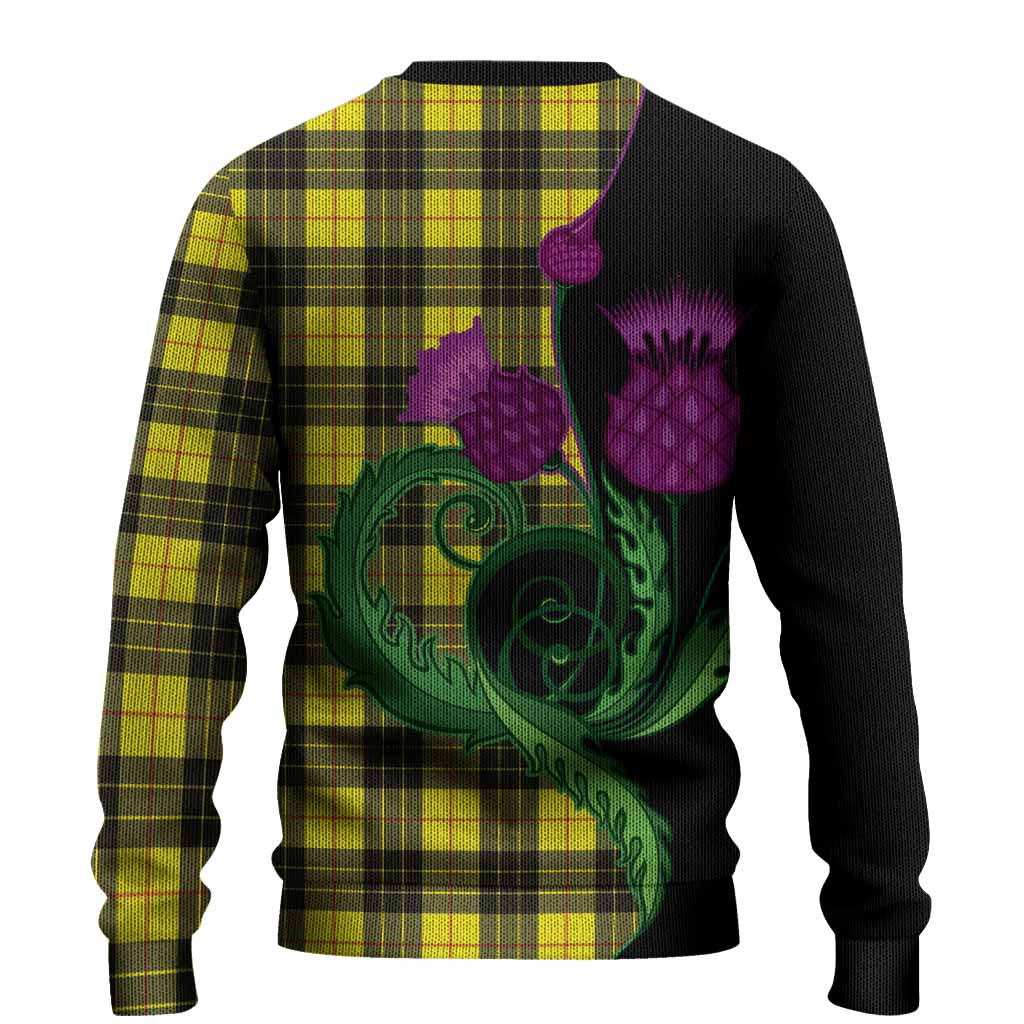 MacLeod (McLeod) Tartan Knitted Sweater Traditional Scottish Thistle