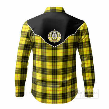 MacLeod (McLeod) Tartan Long Sleeve Button Shirts Horseshoe Ornament - Tartan Vibes Clothing
