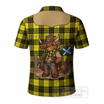 MacLeod (McLeod) Tartan Polo Shirt Wee Coo Cowboy Cute Style