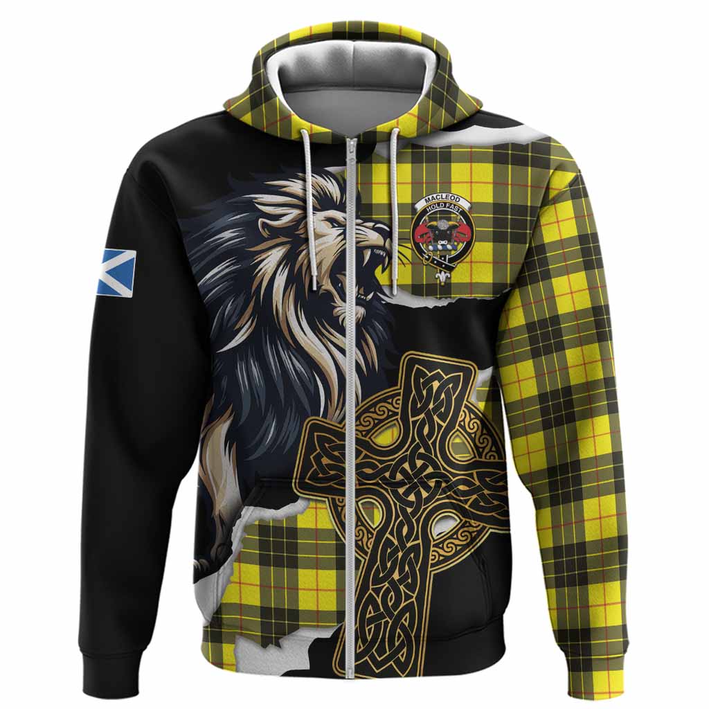 MacLeod (McLeod) Tartan Scottish Hoodie Lion Celtic Heritage