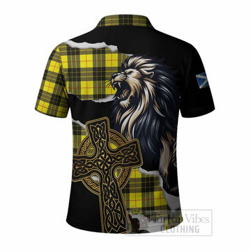 MacLeod (McLeod) Tartan Scottish Polo Shirt Lion Celtic Heritage