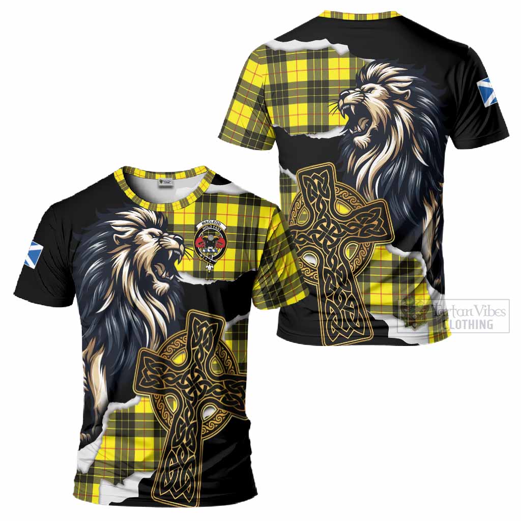 MacLeod (McLeod) Tartan Scottish T-Shirt Lion Celtic Heritage
