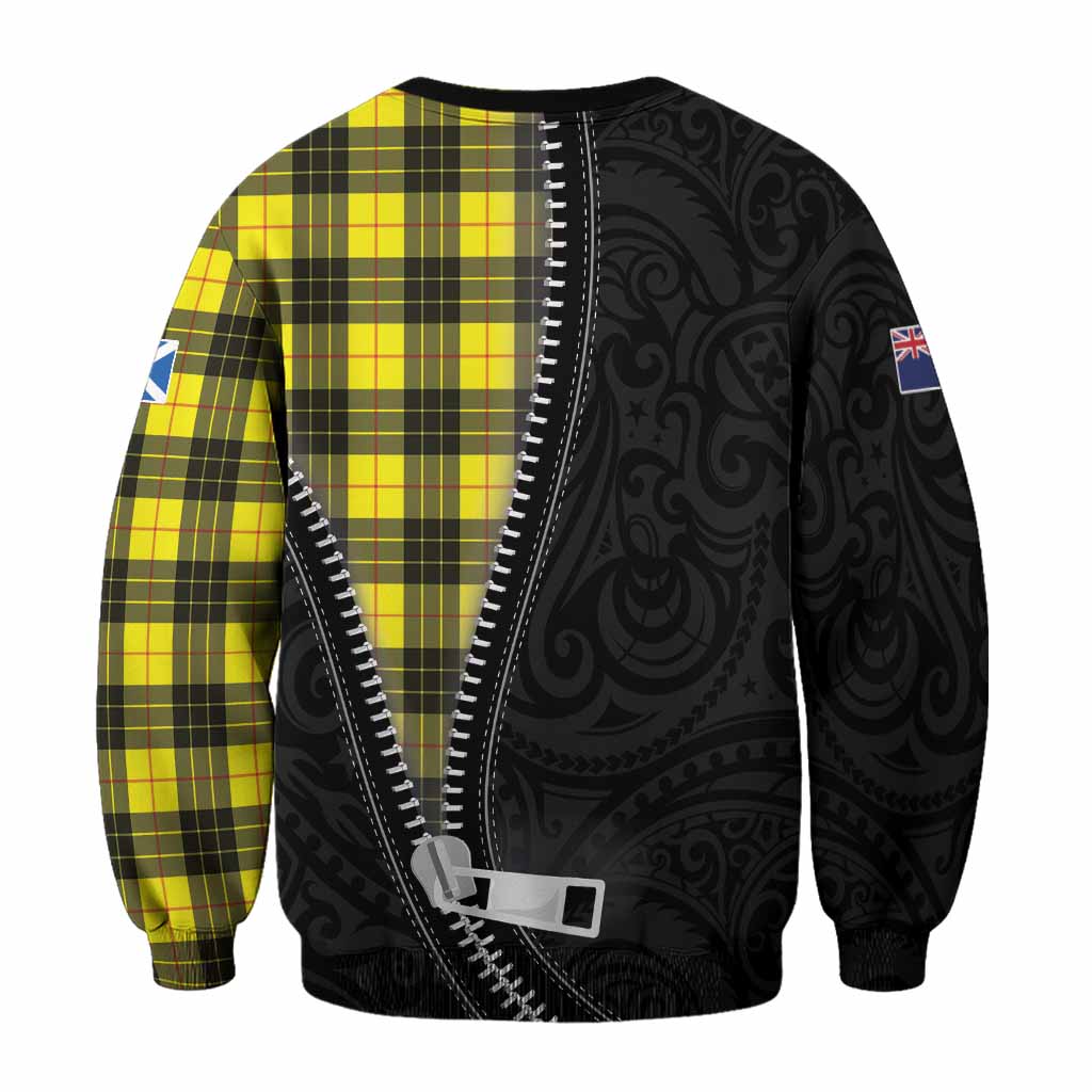 MacLeod (McLeod) Tartan Sweatshirt New Zealand Pattern Unique Zipper Stylized