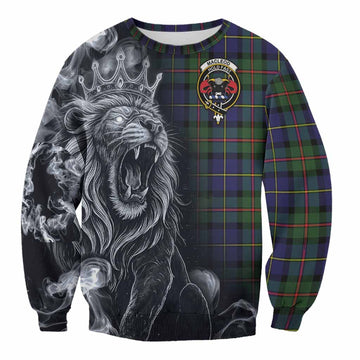 MacLeod (McLeod) Tartan Sweatshirt Roaring Lion Heritage