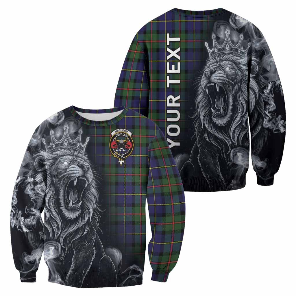 MacLeod (McLeod) Tartan Sweatshirt Roaring Lion Heritage