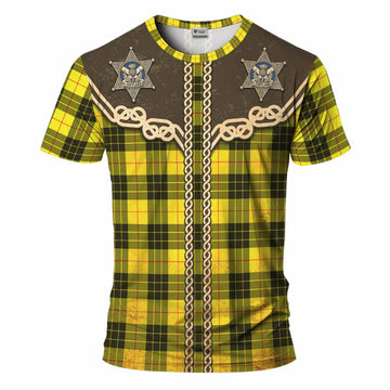 MacLeod (McLeod) Tartan T-Shirt Bigfoot Riding The Kelpie Monster
