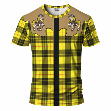 MacLeod (McLeod) Tartan T-Shirt Rodeo Unicorn Retro Style
