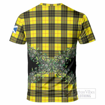 MacLeod (McLeod) Tartan T-Shirt Thistle Scottish Spirit