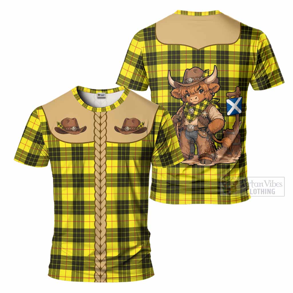 MacLeod (McLeod) Tartan T-Shirt Wee Coo Cowboy Cute Style