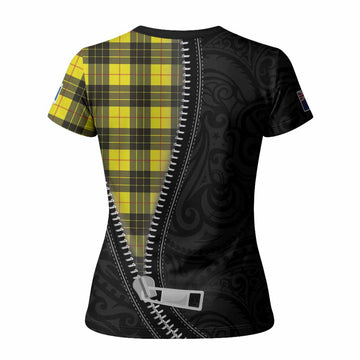 MacLeod (McLeod) Tartan Women T shirt New Zealand Pattern Unique Zipper Stylized