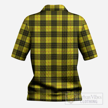 MacLeod (McLeod) Tartan Women’s Polo Sweater Top with Family Crest
