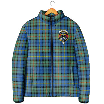 MacLeod of Harris Ancient Tartan Padded Jacket with Family Crest