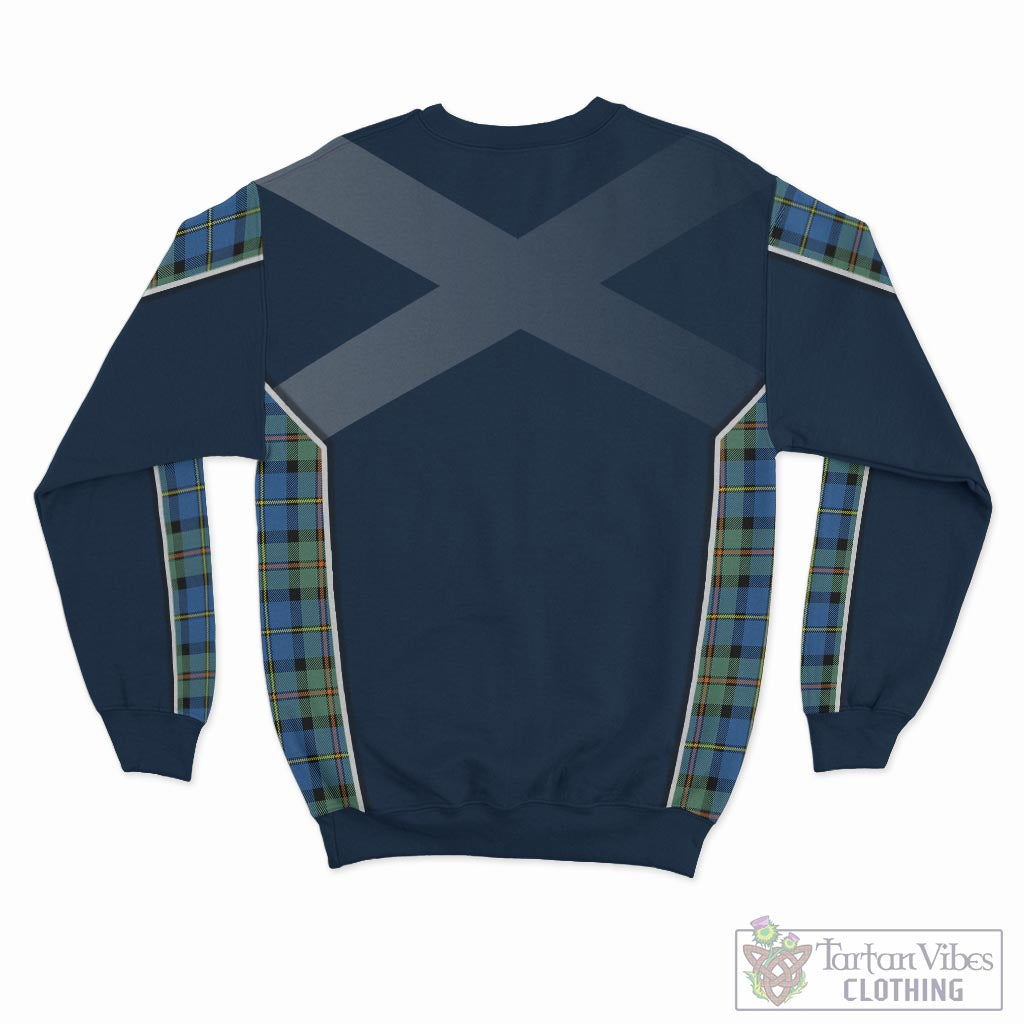 Tartan Vibes Clothing MacLeod of Harris Ancient Tartan Sweater with Family Crest and Lion Rampant Vibes Sport Style