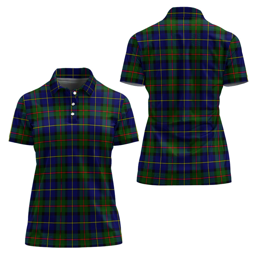 macleod-of-harris-modern-tartan-polo-shirt-for-women