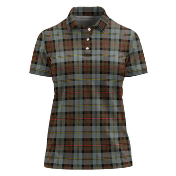 macleod-of-harris-weathered-tartan-polo-shirt-for-women