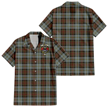 macleod-of-harris-weathered-tartan-short-sleeve-button-down-shirt-with-family-crest