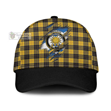 MacLeod of Lewis Ancient Tartan Classic Cap with Family Crest In Me Style