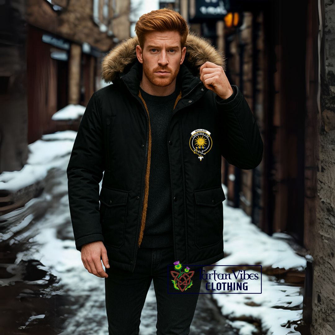 MacLeod of Lewis Family Crest Parka Jacket Lion Rampant Alba Gu Brath Style