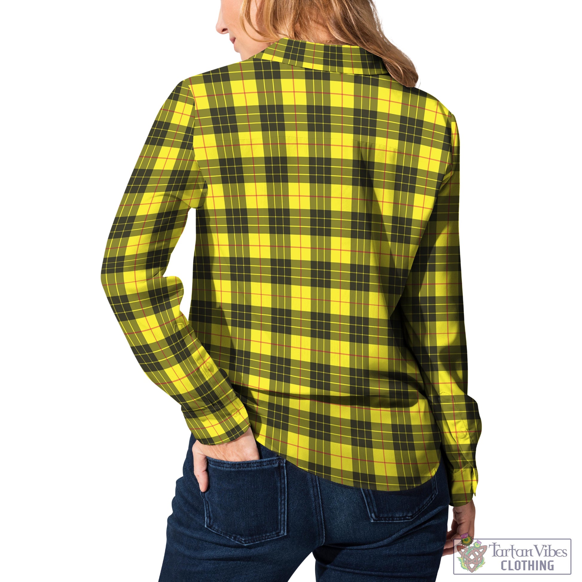 MacLeod of Lewis Modern Tartan Womens Casual Shirt