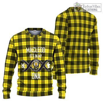 MacLeod (McLeod) Tartan Ugly Sweater with Family Crest DNA In Me Style