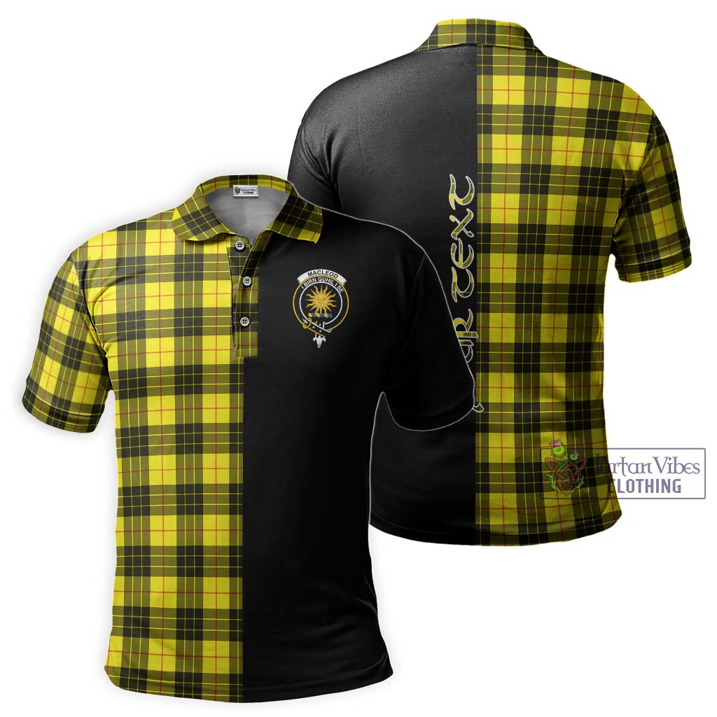 MacLeod (McLeod) Tartan Polo Shirt with Family Crest and Half Of Me Style Kid - Tartanvibesclothing Shop