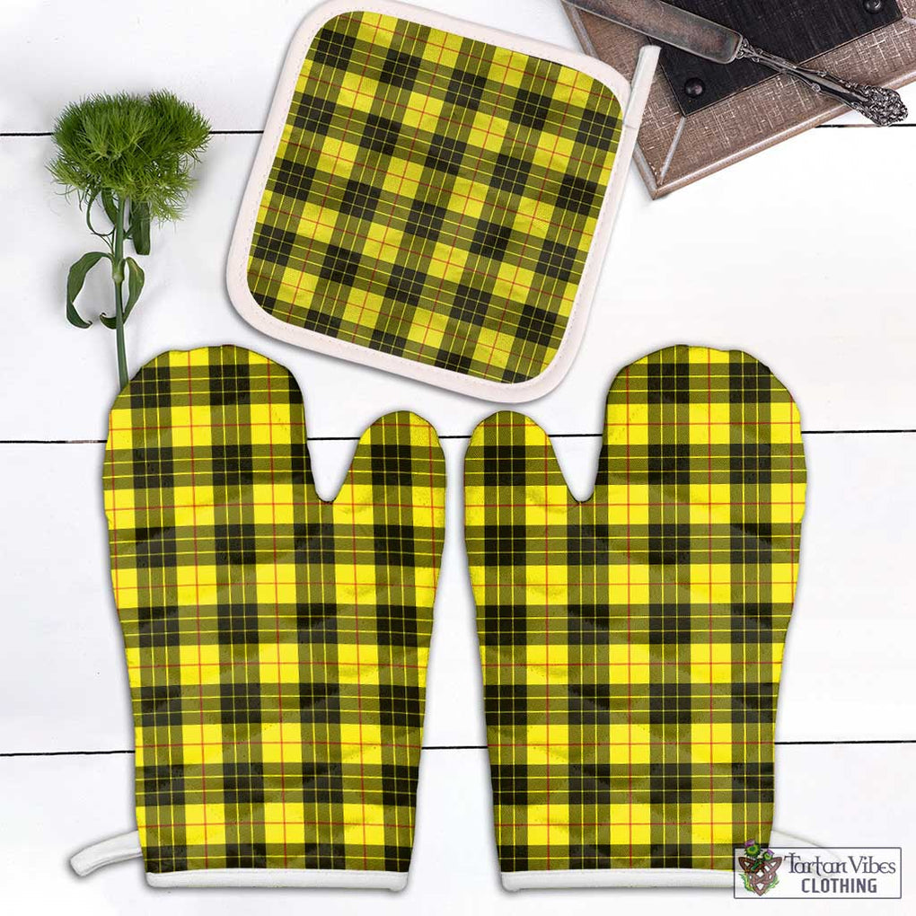 MacLeod (McLeod) Tartan Combo Oven Mitt & Pot-Holder Combo 1 Oven Mitt & 1 Pot-Holder White - Tartan Vibes Clothing
