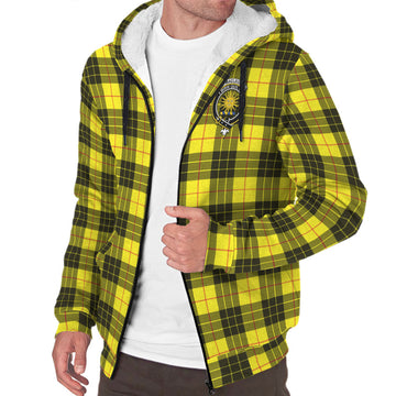 MacLeod (McLeod) Tartan Sherpa Hoodie with Family Crest