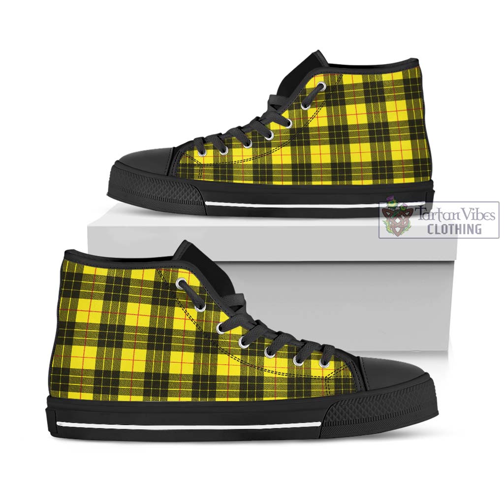 Tartan Vibes Clothing MacLeod of Lewis Modern Tartan High Top Shoes