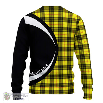 MacLeod (McLeod) Tartan Ugly Sweater with Family Crest Circle Style