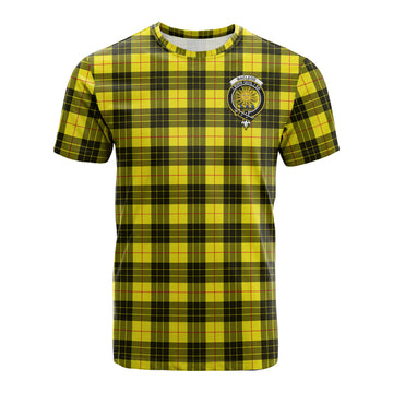 MacLeod of Lewis Modern Tartan T-Shirt with Family Crest