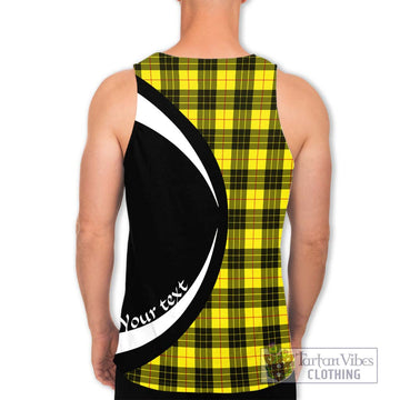 MacLeod (McLeod) Tartan Men's Tank Top with Family Crest Circle Style - Tartan Vibes Clothing