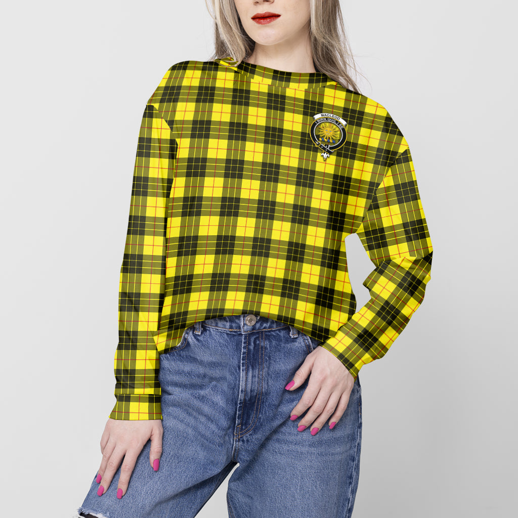 MacLeod (McLeod) Tartan Sweatshirt with Family Crest - Tartan Vibes Clothing
