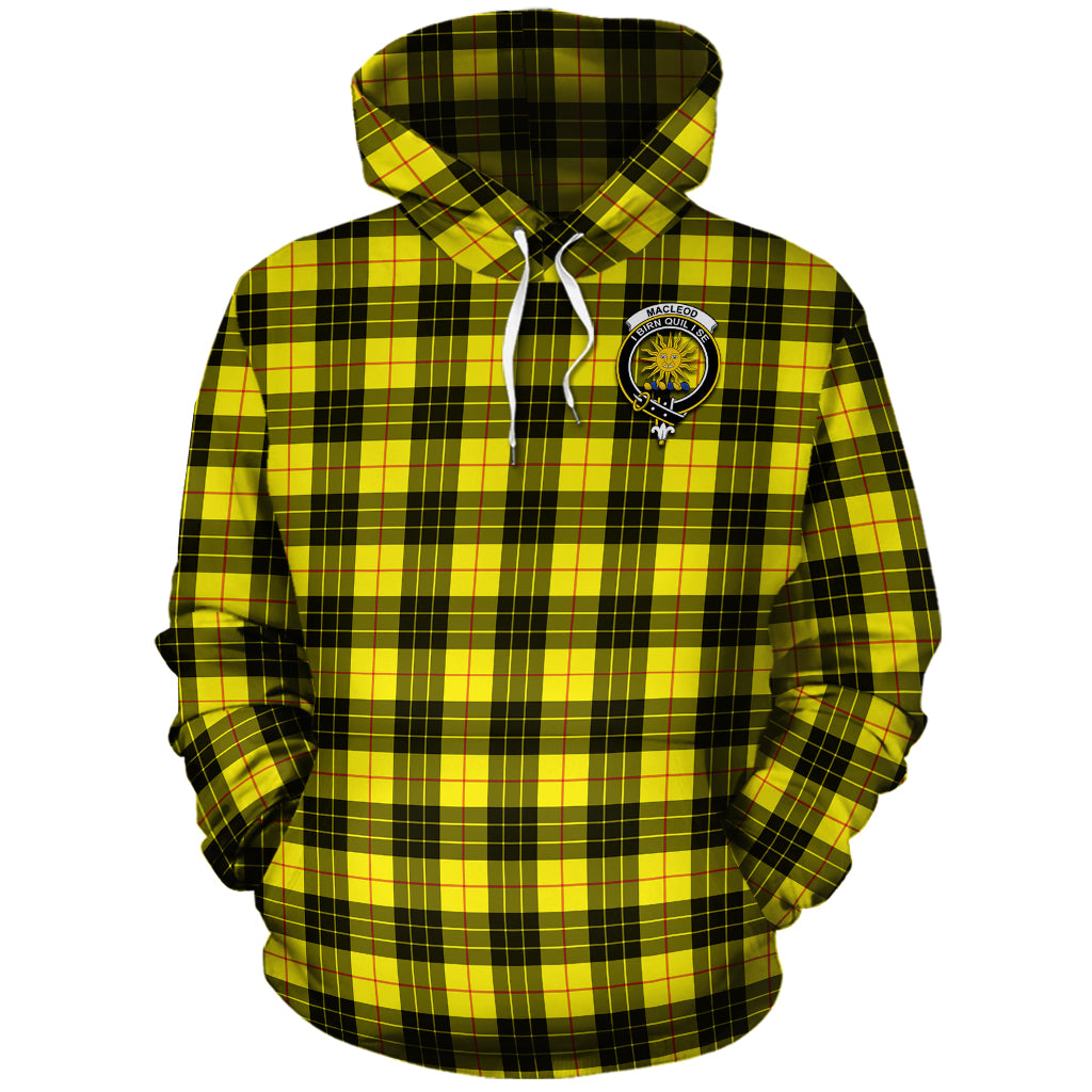 MacLeod of Lewis Modern Tartan Hoodie with Family Crest