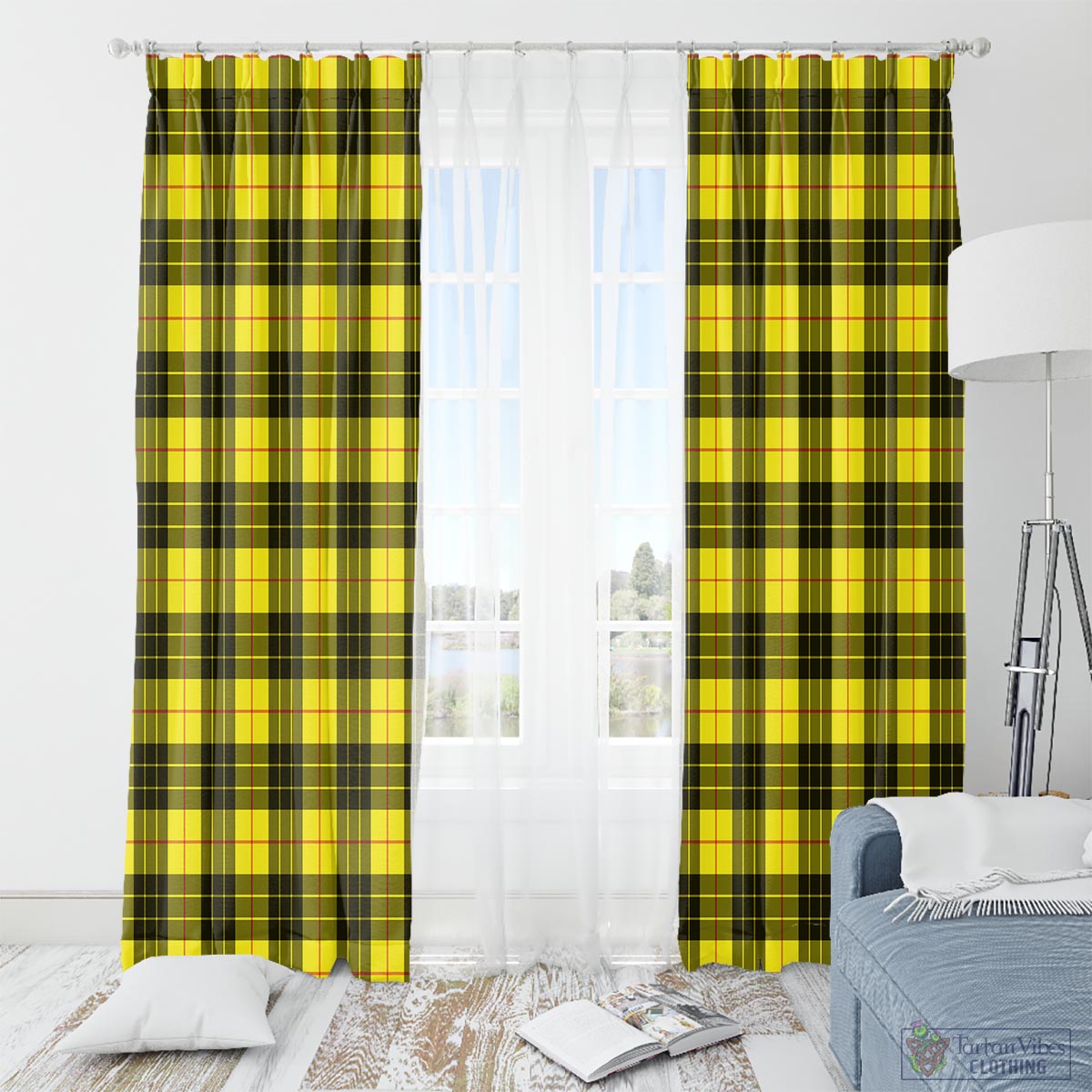 MacLeod of Lewis Modern Tartan Window Curtain