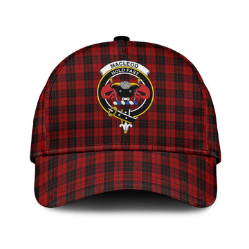 MacLeod of Raasay Highland Tartan Classic Cap with Family Crest