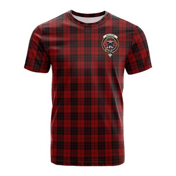 MacLeod of Raasay Highland Tartan T-Shirt with Family Crest