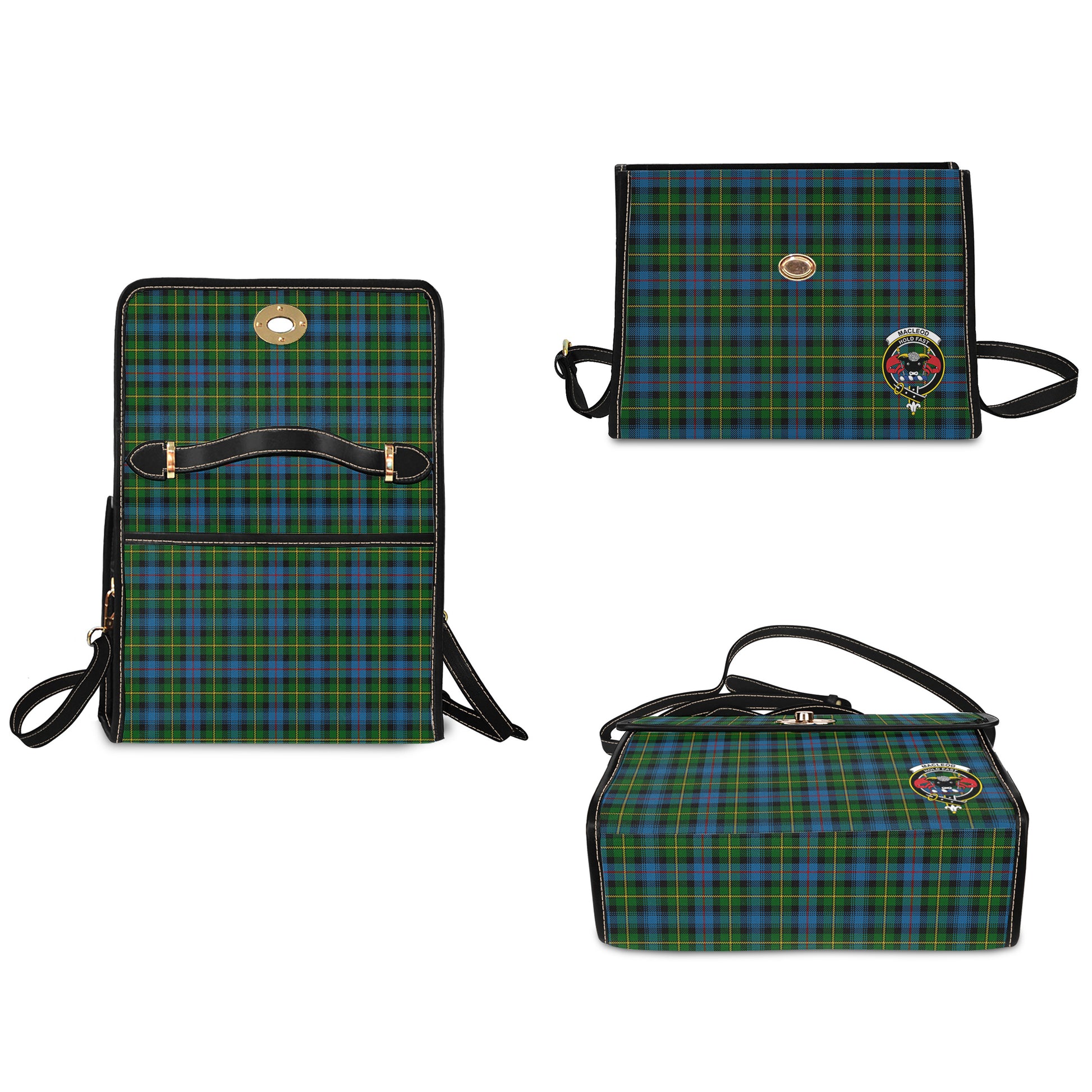 macleod-of-skye-tartan-leather-strap-waterproof-canvas-bag-with-family-crest